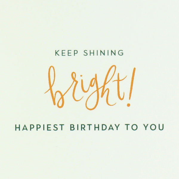 You Are Sunshine Birthday Card