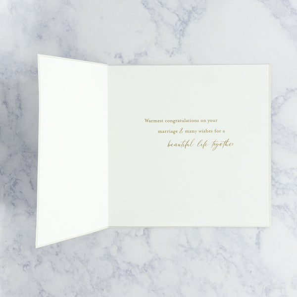 Painterly Couple Wedding Card