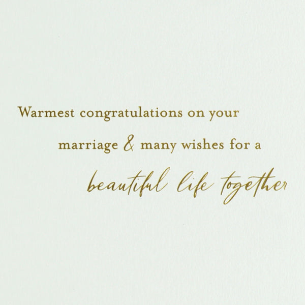 Painterly Couple Wedding Card