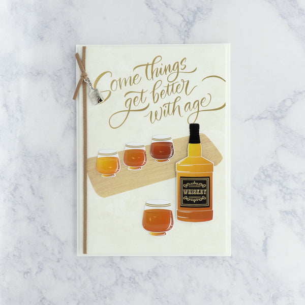 Whiskey Flight Birthday Card