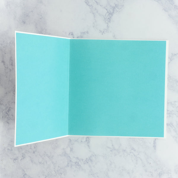 Watercolor Flower Thank You Card