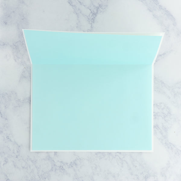 Hokusai Wave Paper Sculpture Blank Card
