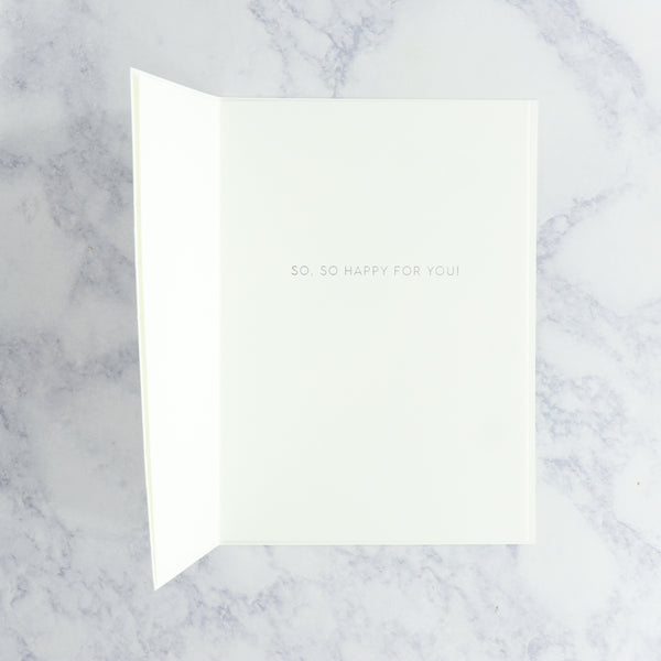 "All The Congrats" Congratulations Card