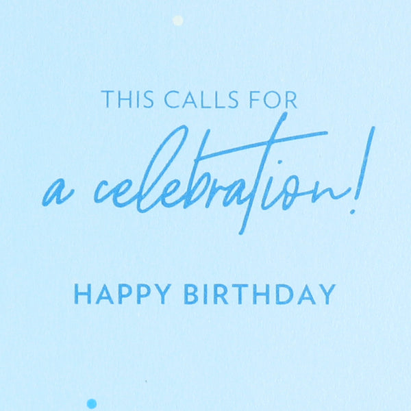Beaded Cake 40th Birthday Card