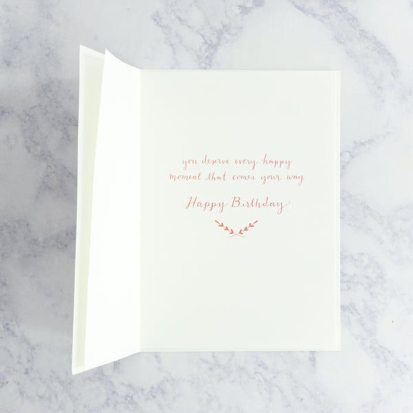 Femme Owl Birthday Card