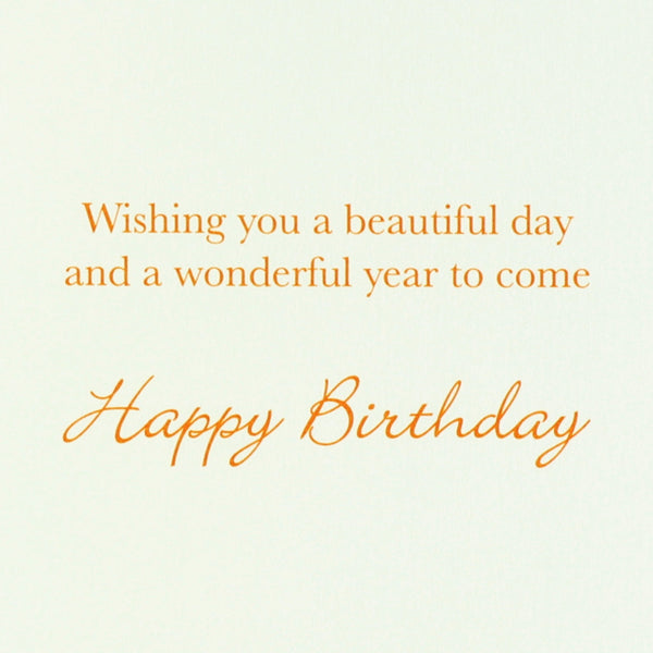 Gemmed Butterfly Dress Birthday Card