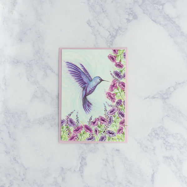 Illustrated Hummingbird Boxed Notes (Set of 12)