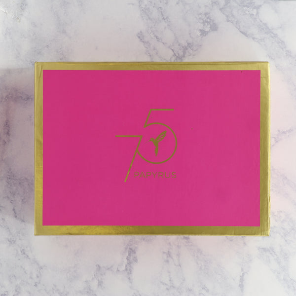 Limited-Edition 75th Anniversary Birthday & Blank Boxed Notes (Set of 6)