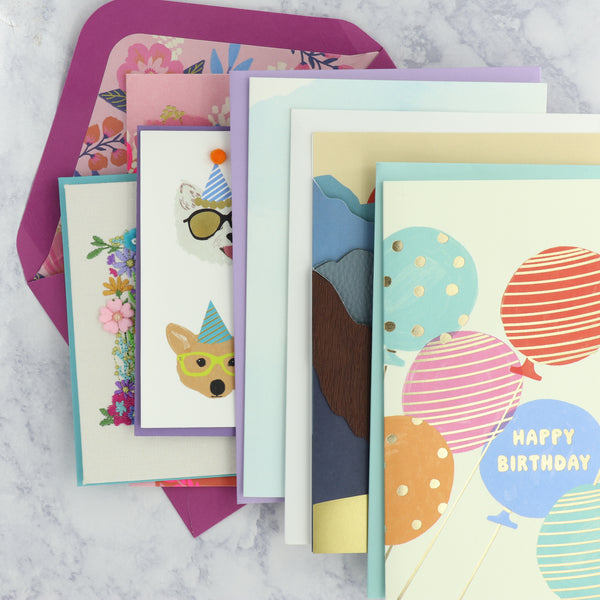 Limited-Edition 75th Anniversary Birthday & Blank Boxed Notes (Set of 6)