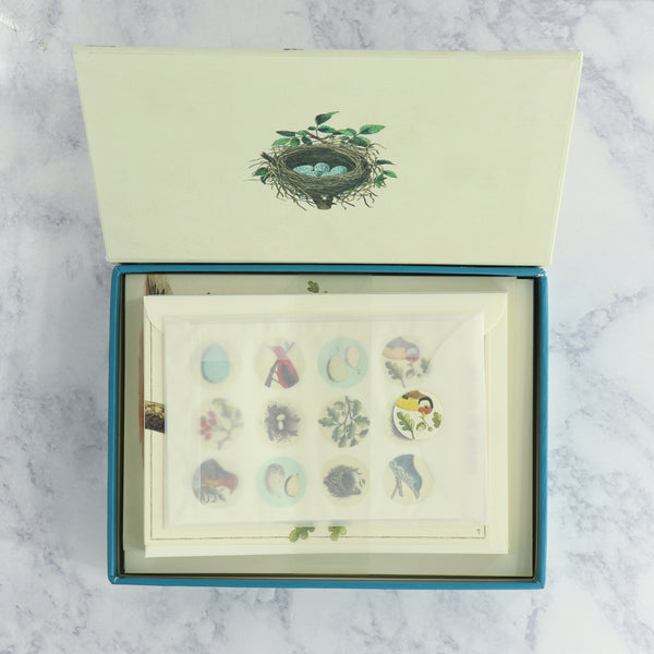 Birds Boxed Notes Stationery Set (Set of 16)