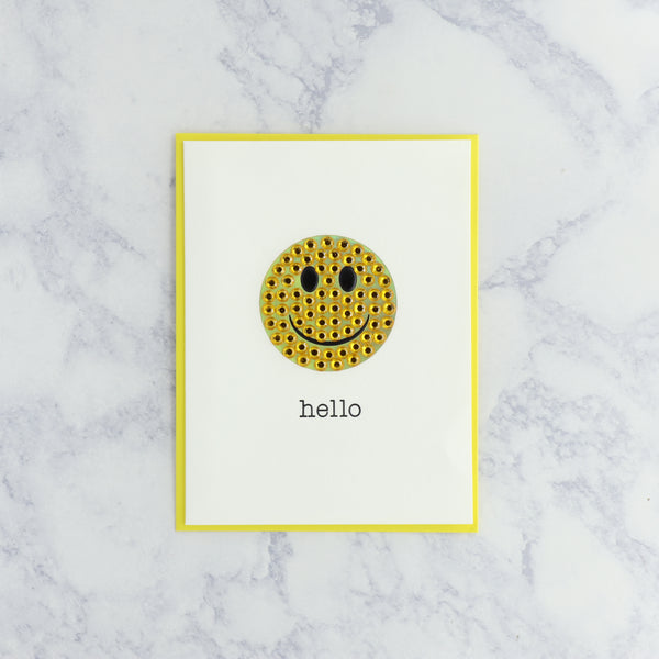 Gem Smiley Friendship Card