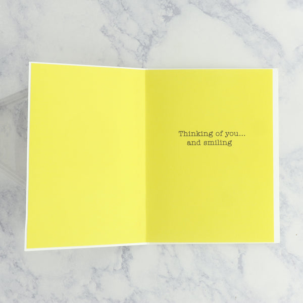 Gem Smiley Friendship Card