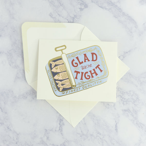Illustrated Sardines Friendship Card