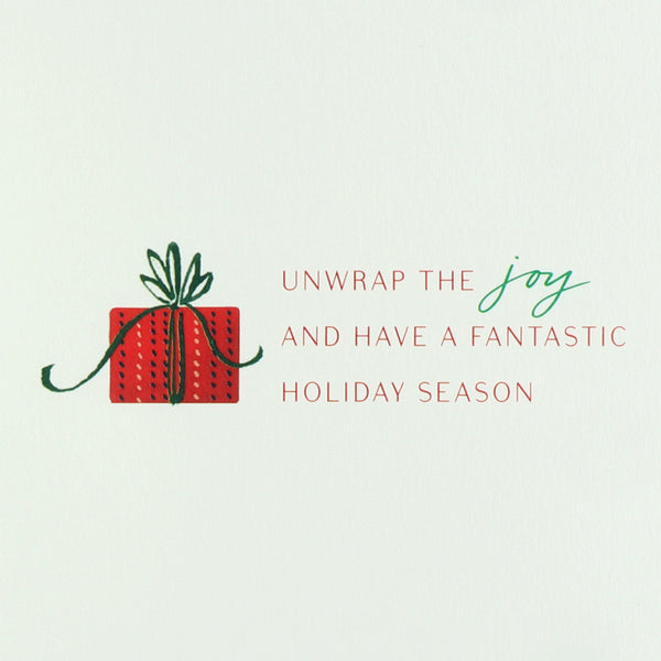 Stacked Presents Christmas Card