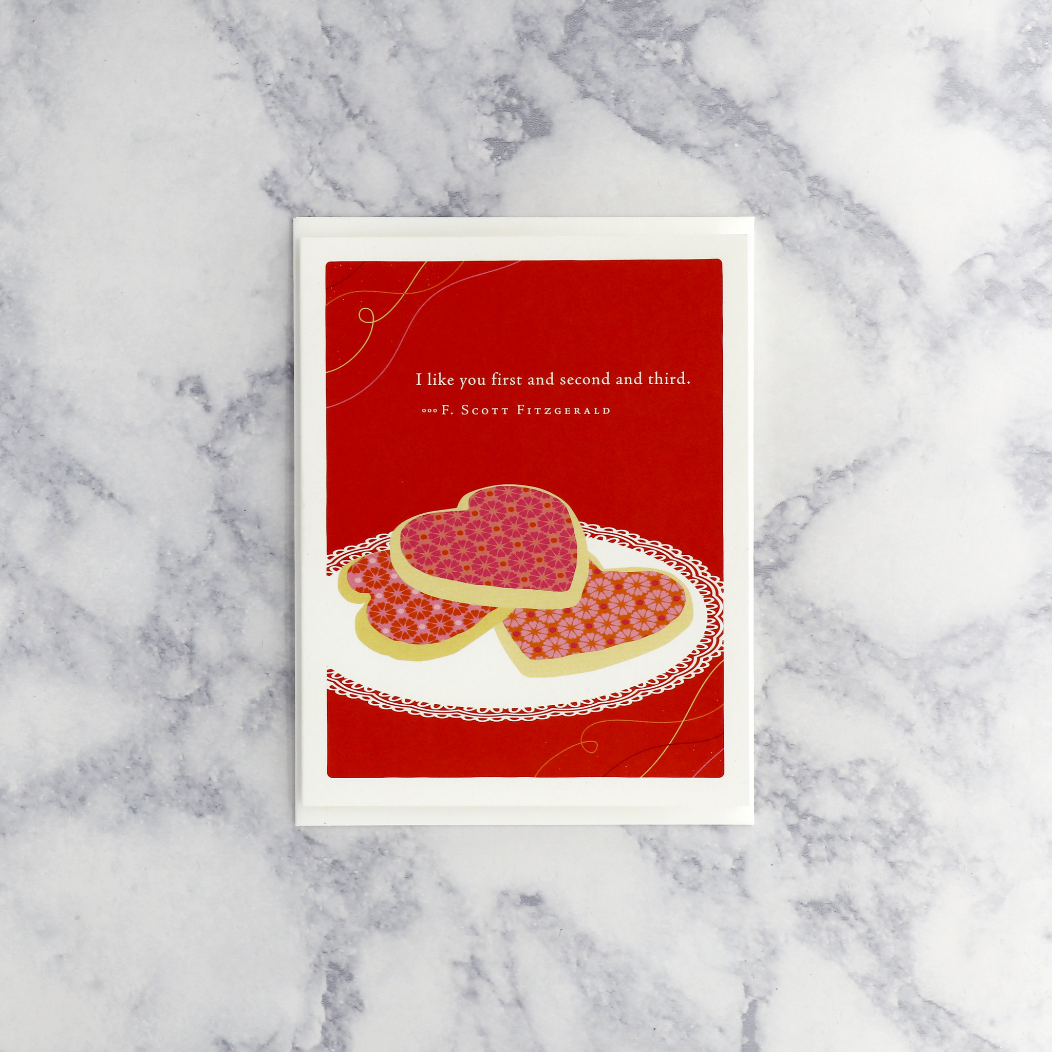 “I Like You…” F. Scott Fitzgerald Quote Valentine’s Day Card