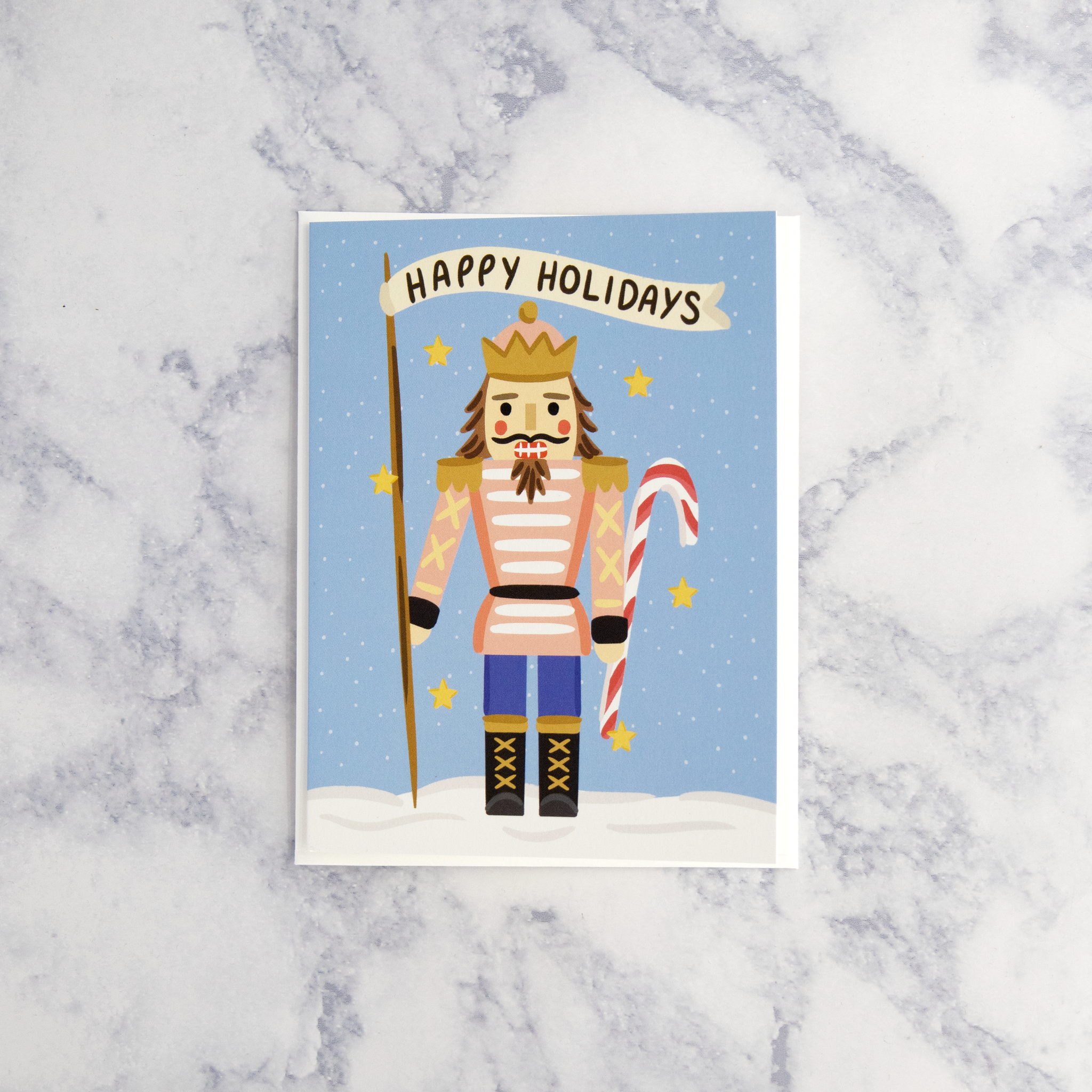 Illustrated Nutcracker Holiday Card