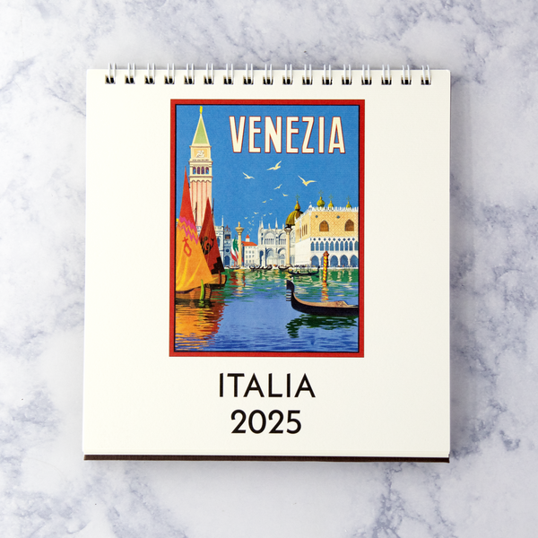 Italia 2025 Desk Calendar