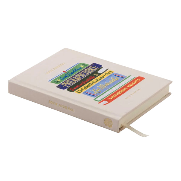 Illustrated Book Club Ruled Embroidered Journal