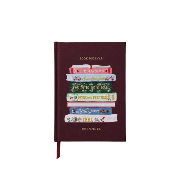 Illustrated Book Ruled Embroidered Journal