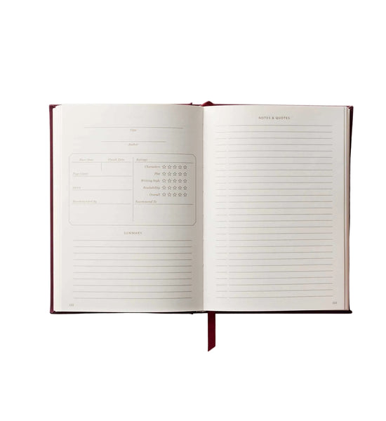 Illustrated Book Ruled Embroidered Journal