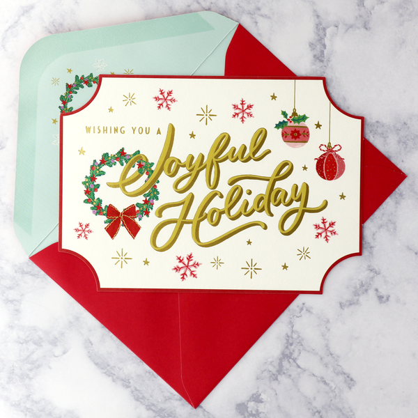 Joyful Tidings Folio Christmas Boxed Cards (Set of 16)
