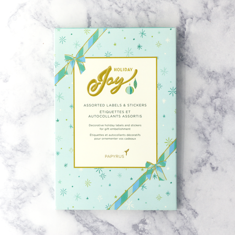 Joyful Tidings Christmas Sticker Label Book (Set of 192)