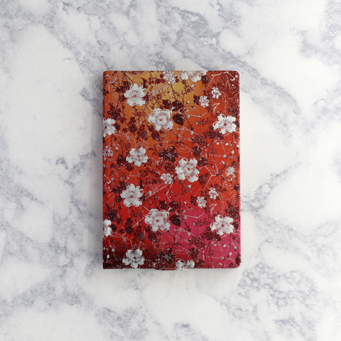 Katagami Florals Sakura Lined Mini Hardcover Journal