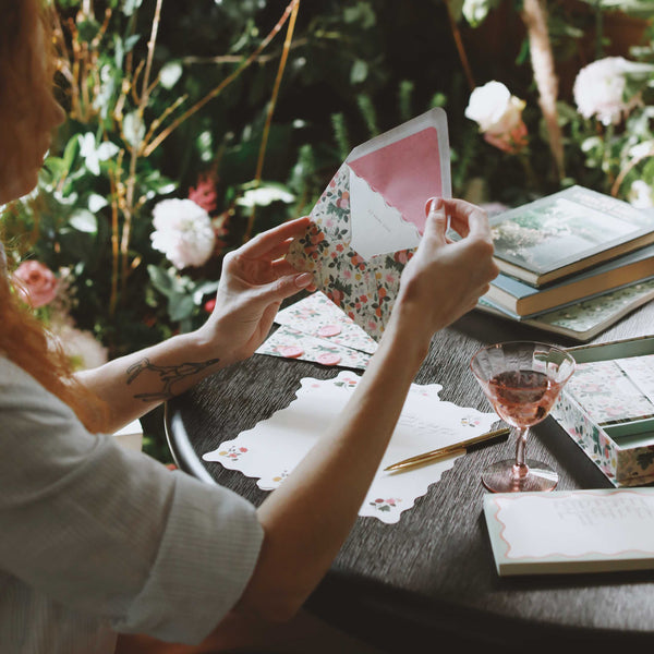 Dahlia Letter Writing Set (Set of 40)