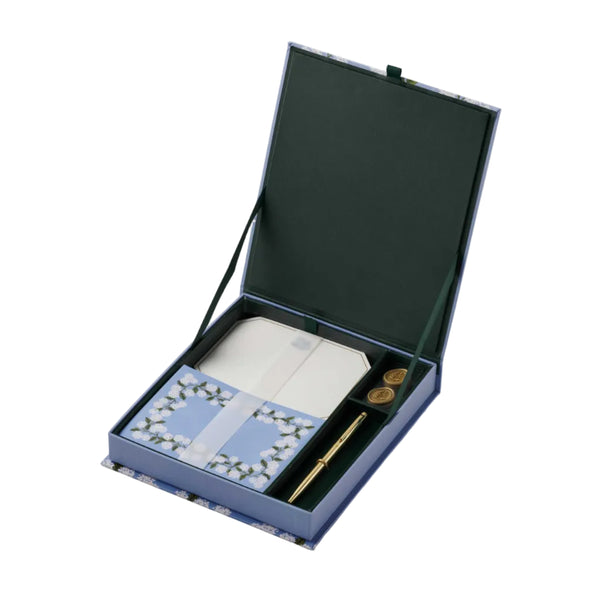 Blue Hydrangea Letter Writing Set (Set of 40)