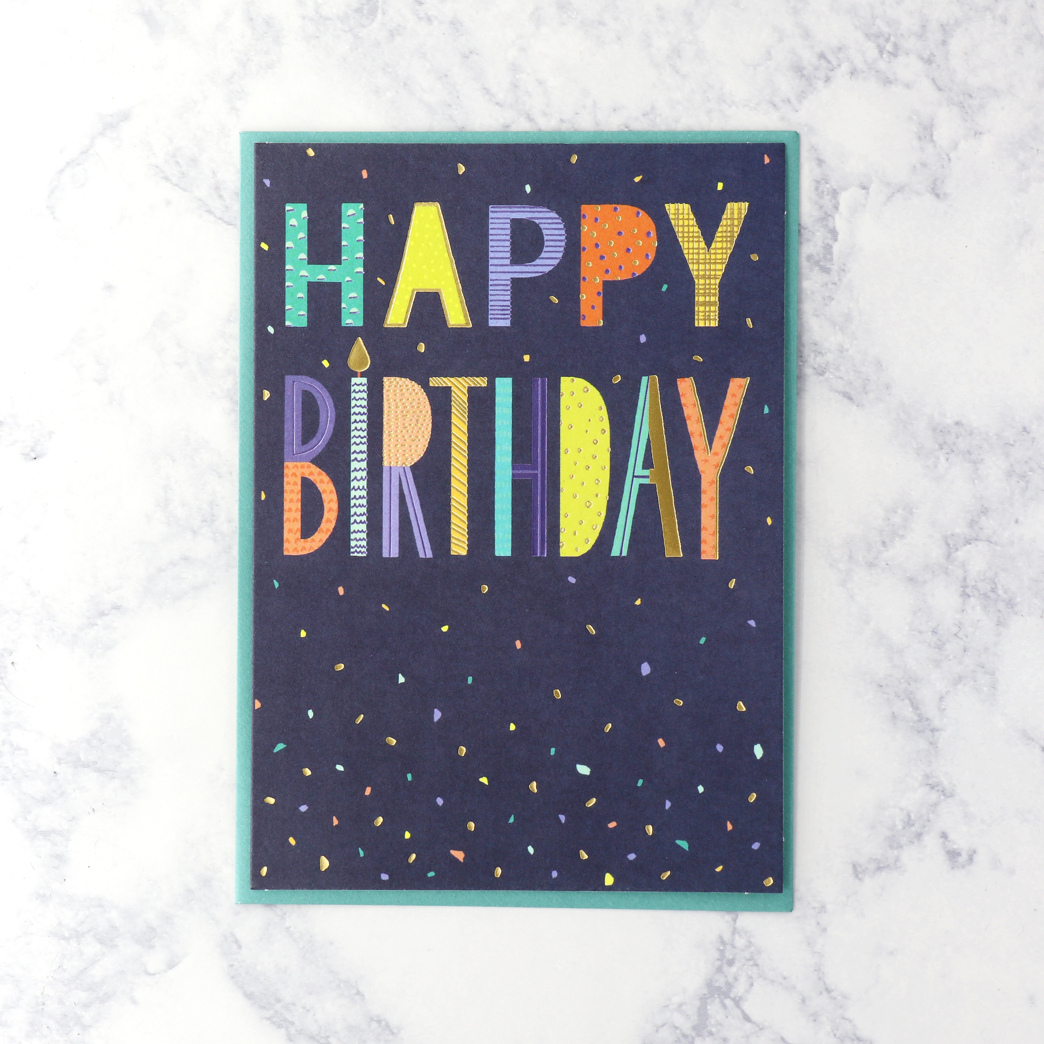 Lettering Birthday Card