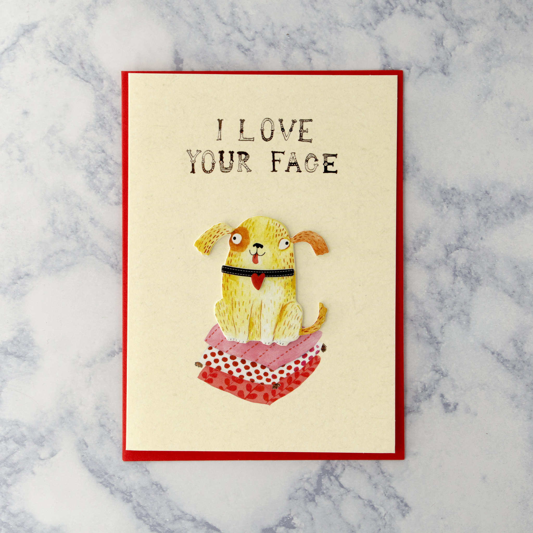 "Lick Your Face" Valentine’s Day Card