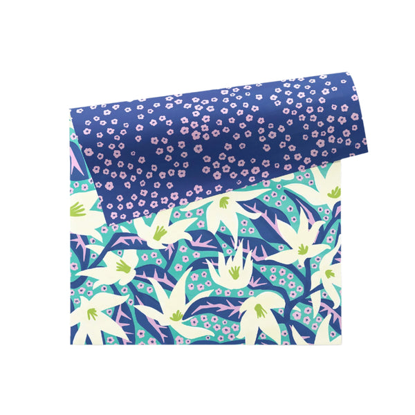 Double-Sided Lily Patch Single Flat Wrap