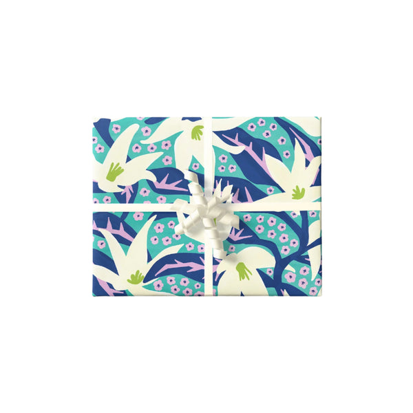 Double-Sided Lily Patch Single Flat Wrap