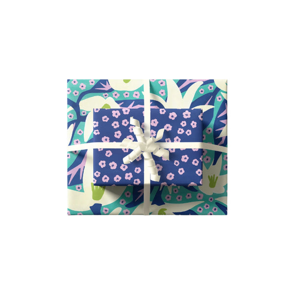 Double-Sided Lily Patch Single Flat Wrap