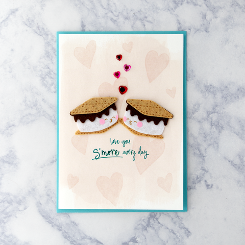 “Love You” Smore Valentine’s Day Card