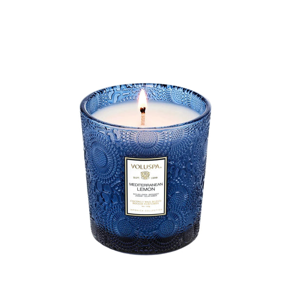 Mediterranean Lemon Coconut Wax Classic Candle