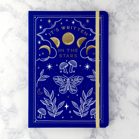 Moon Gaze Hardcover Journal