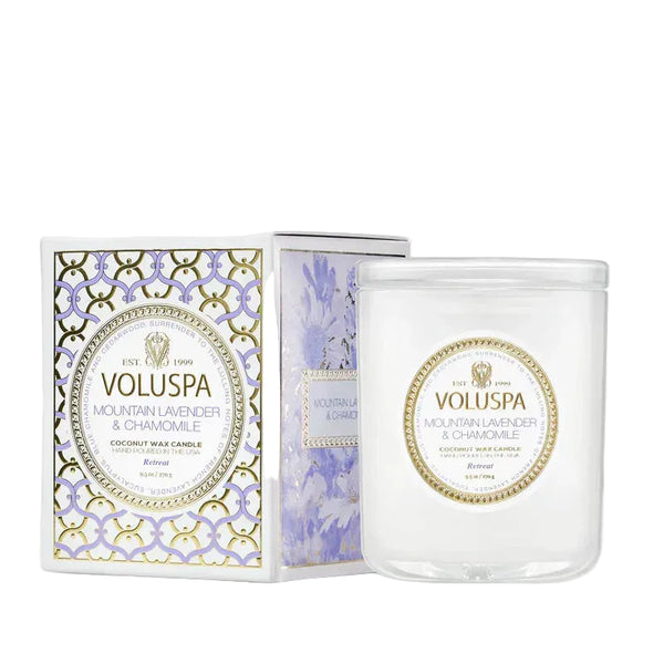 Mountain Lavender & Chamomile Coconut Wax Classic Candle
