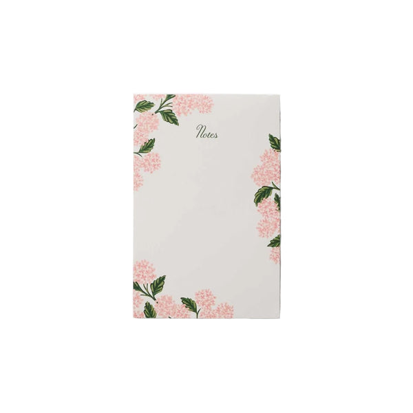 Pink Hydrangea Notepad