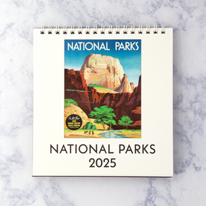 National Parks 2025 Desk Calendar