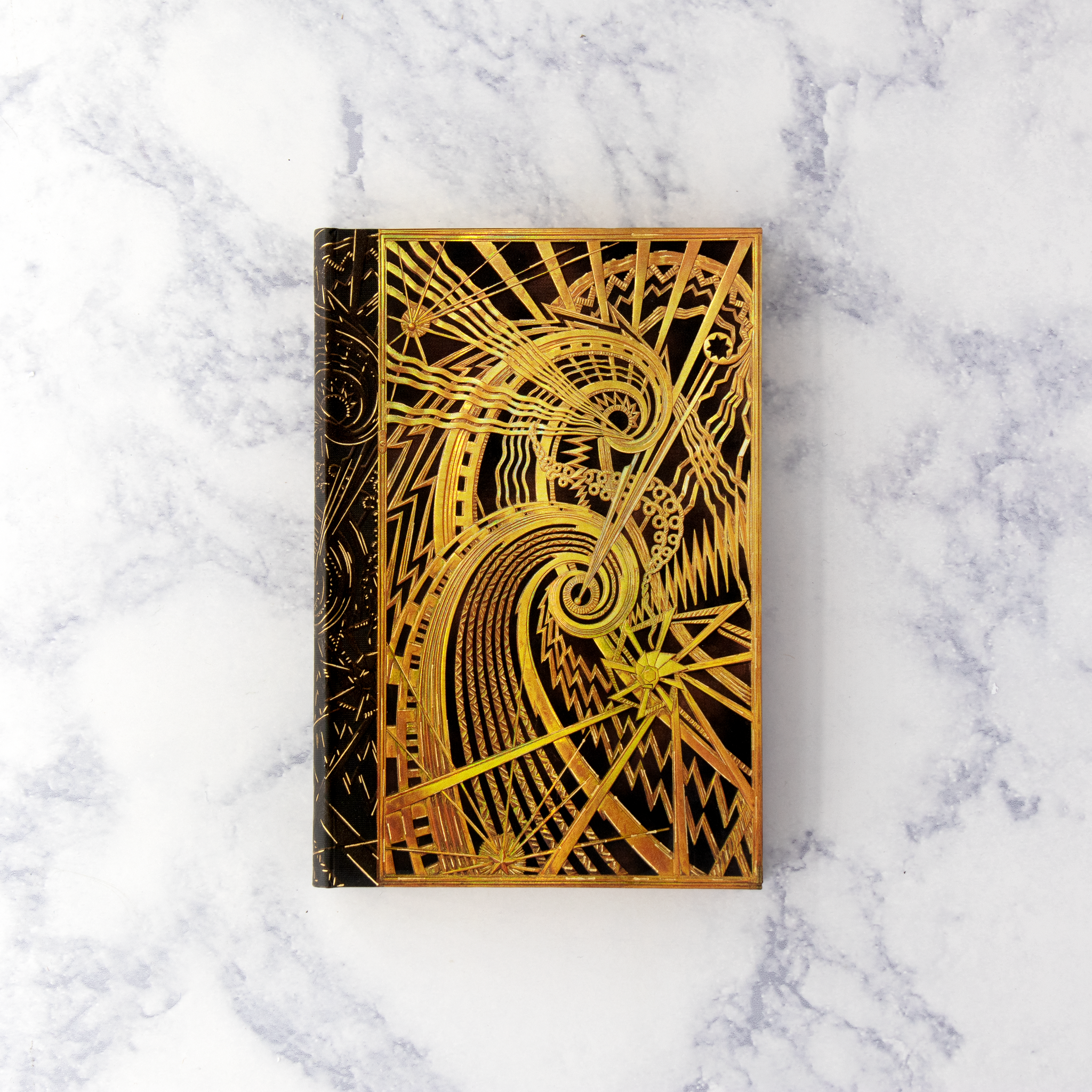 New York Deco The Chanin Spiral Mini Hardcover Address Book