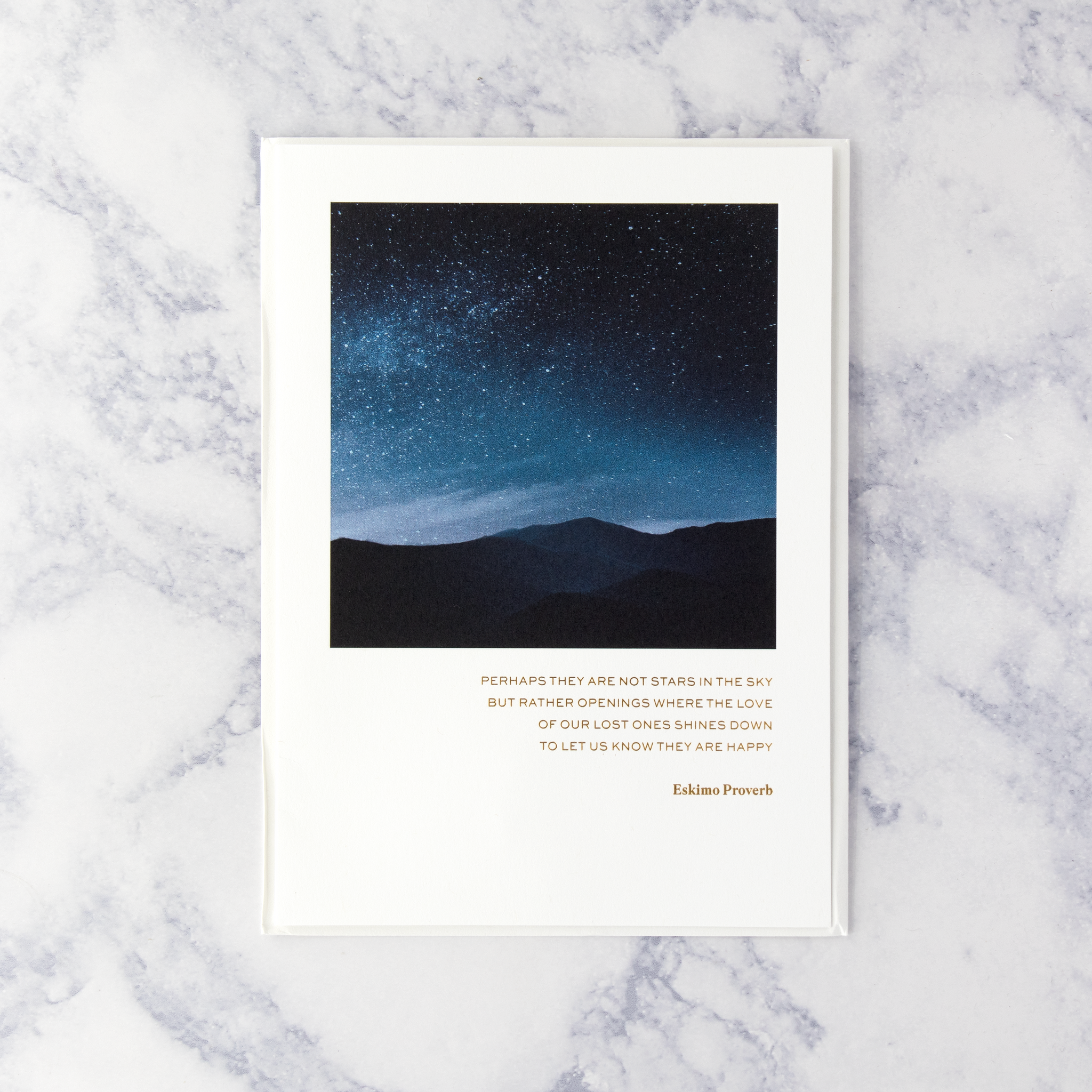 Night Sky Sympathy Card