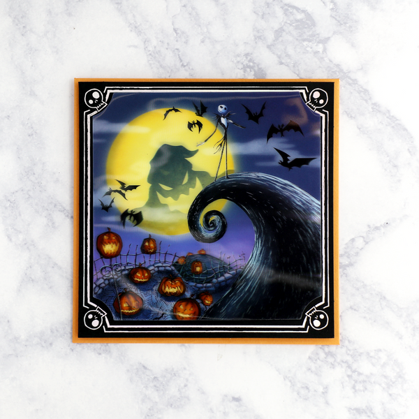 "Trick or Scream" Nightmare Before Christmas Halloween Card