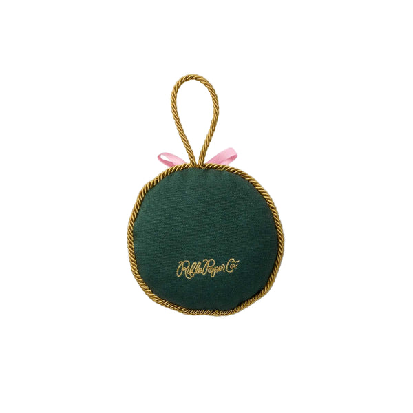 Embroidered Angel Christmas Ornament