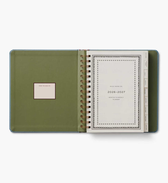 Paisley 17-Month Weekly Academic Spiral Planner