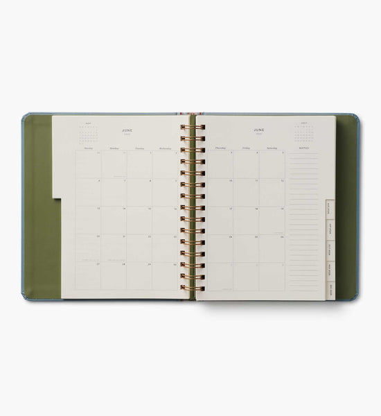 Paisley 17-Month Weekly Academic Spiral Planner