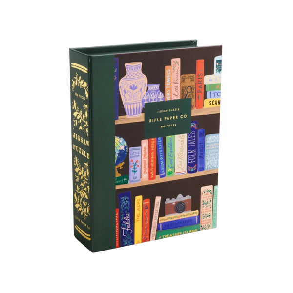 Illustrated Bookshelf Puzzle Set (Set of 500)