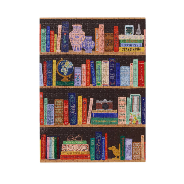 Illustrated Bookshelf Puzzle Set (Set of 500)