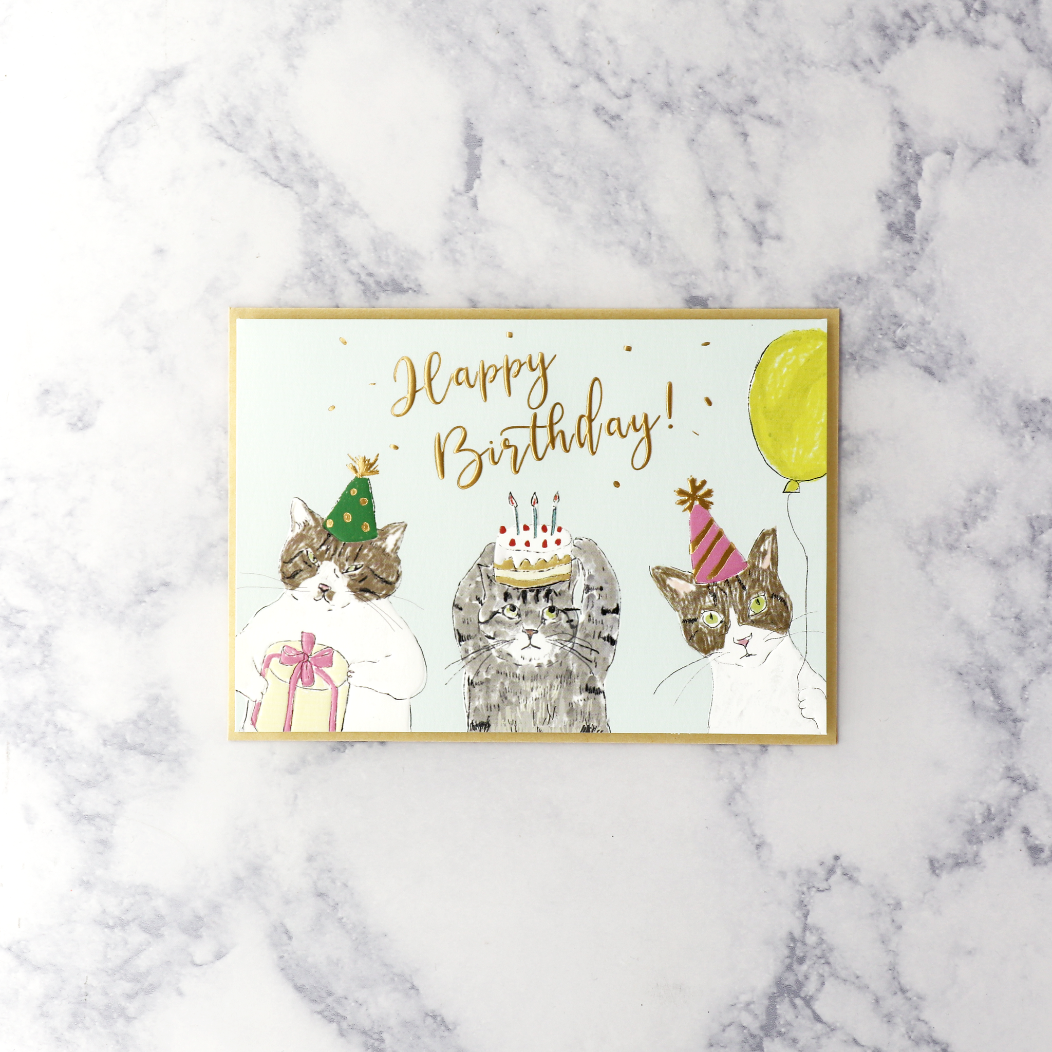 Party Cats Birthday Card