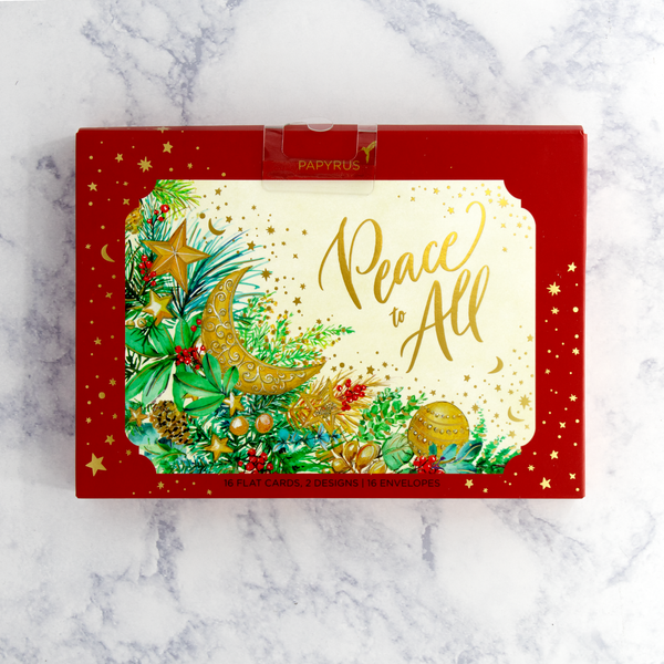 "Peace to All" Christmas Boxed Notes (Set of 16)